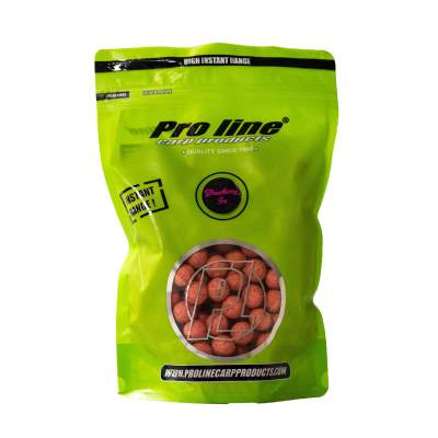 Pro line High Instant Readymades Boilies Strawberry-Ice - Pink - 1kg - 15mm