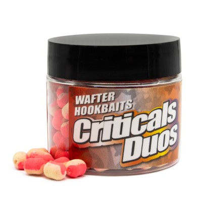 Bait Tech Duo Colour Criticals Wafter Strawberry & Cream 6x8mm - (50ml)
