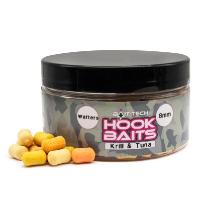Bait Tech Washed Out Wafters - Boilies Krill & Tuna 8mm - 100ml