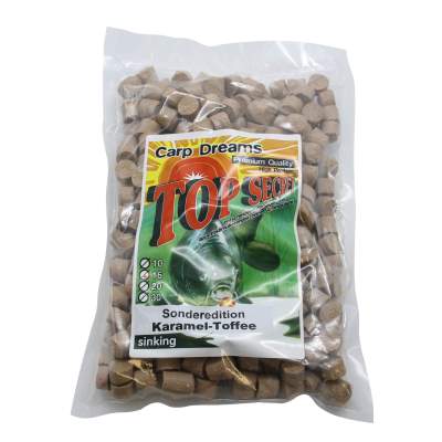 Top Secret Carp Dream Pellets Karamell-Toffee 1kg Carp Pellet