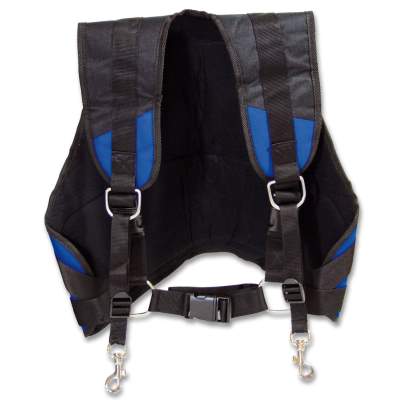 Team Deep Sea X-Perience Harness schwarz/blau - 1Stück