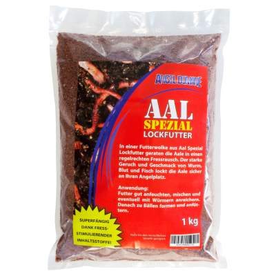 Angel Domäne Aal Spezial Lockfutter 1Kg, Amino Aal - 1kg