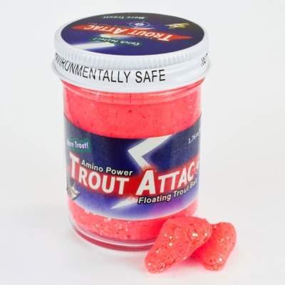 Top Secret Amino Trout Attac Forellenteig schwimmend Red Flash Red - 50g