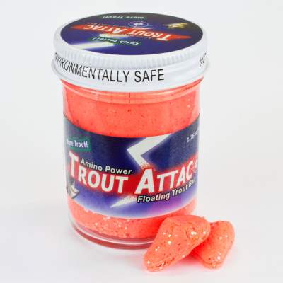 Top Secret Amino Trout Attac Forellenteig schwimmend Krabbe Orange, Krabbe Orange - 50g