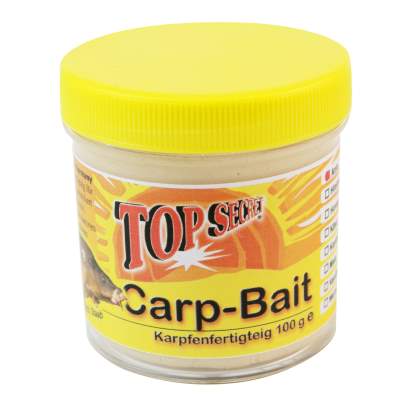 Top Secret Fangfertigteig (Kaprfen) Carp Bait sinking Anis 100g Angelteig Anisaroma - weiß - 100g