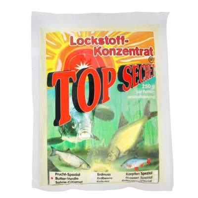 Top Secret Pulver Lockstoff Vanille 250g, vanille - 250g