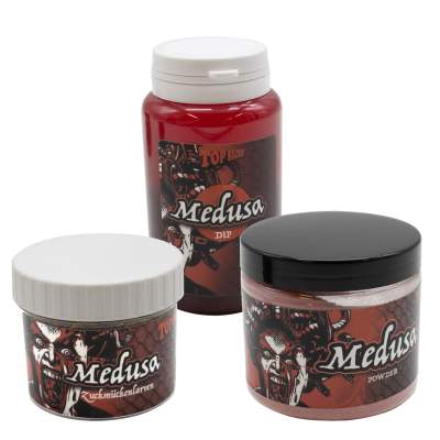 Top Secret Medusa Coating Set, Powder, Zuckmückenlarven Dip Zucki 300g