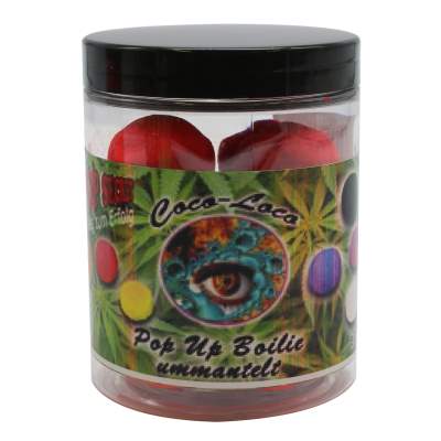 Top Secret Cannabis Edition Coco-Loco Fluo Pop-Ups, Maca-Goji 24mm orange 100g