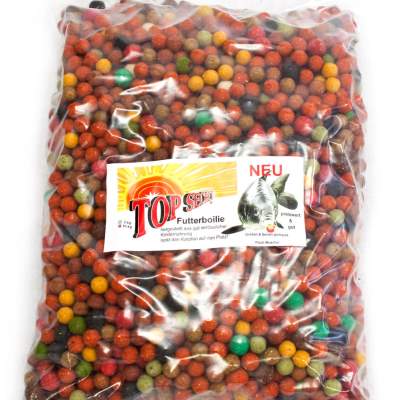 Top Secret Futterboilies Boilies und Dumbbells gemischt fischig, Fisch/ Muschel - 10kg