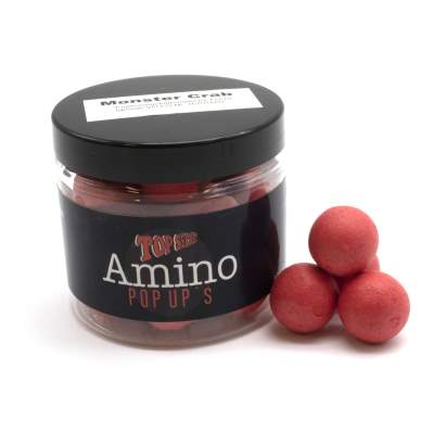 Top Secret Amino Pop Up's 20mm Monster Crab - Karpfenköder rot - 80g