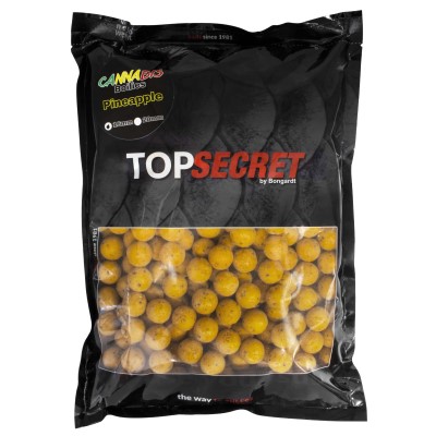 Top Secret Cannabis-Edition Boilies Pineapple 16mm gelb 1kg