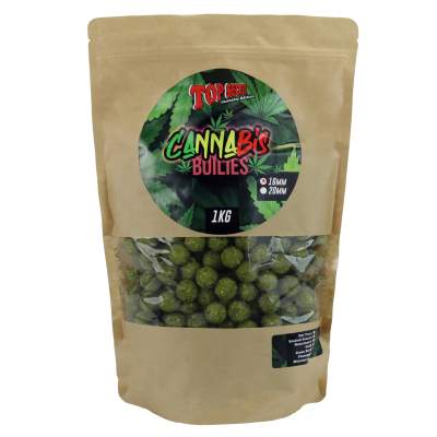 Top Secret Cannabis-Edition Boilies Boilie Green Stuff - 16mm - grün - 1kg