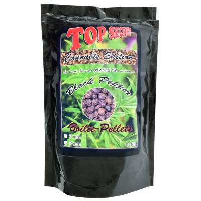 Top Secret Cannabis-Edition Boiliepellets 8mm Black Pepper 1Kg