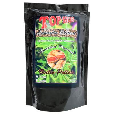 Top Secret Cannabis-Edition Boiliepellets 8mm Roasted Peanut 1Kg,