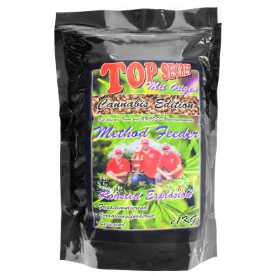 Top Secret Cannabis-Edition Method Feeder Mix mit Oxigen Roasted Hemp Explosion 1Kg,