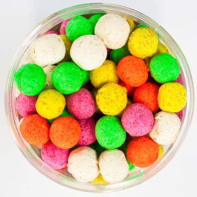 Top Secret Cannabis-Edition Method Feeder Mini Fluo Pop Up Boilies 10mm 80g Boilie