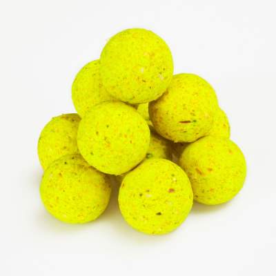 BAT-Tackle Böse Boilies Fluo Pop Ups Pop-Up Boilie 80g - 18mm - Blazing Yellow