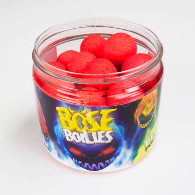 BAT-Tackle Böse Boilies Fluo Pop Ups, 80g - 16mm - Blazing Red