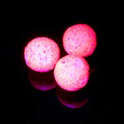 BAT-Tackle Böse Boilies Fluo Pop Ups, 80g - 16mm - Blazing Red