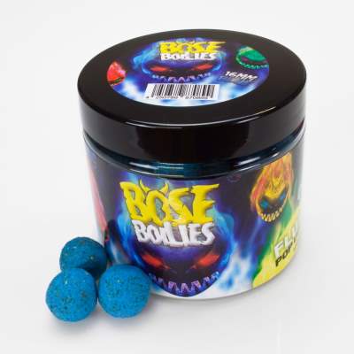 BAT-Tackle Böse Boilies Fluo Pop Ups Pop-Up Boilie 80g - 16mm - Blazing Blue