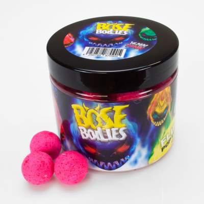 BAT-Tackle Böse Boilies Fluo Pop Ups Pop-Up Boilie 80g - 16mm - Blazing Pink