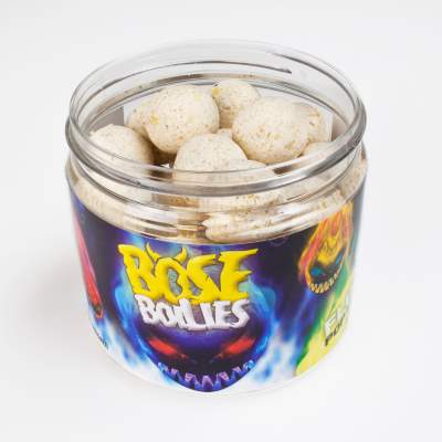 BAT-Tackle Böse Boilies Fluo Pop Ups 80g - 16mm - Blazing White