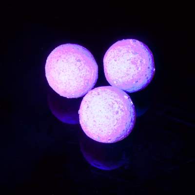 BAT-Tackle Böse Boilies Fluo Pop Ups 80g - 16mm - Blazing White