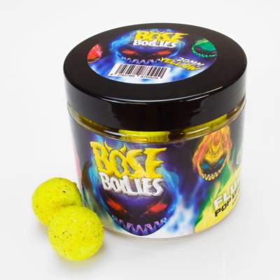 BAT-Tackle Böse Boilies Fluo Pop Ups 20mm Blazing Yellow (gelb) 80g, 20mm, Blazing Yellow