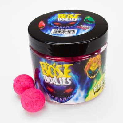 BAT-Tackle Böse Boilies Fluo Pop Ups 20mm Blazing Pink, 80g, 20mm, Blazing Pink