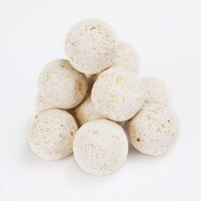 BAT-Tackle Böse Boilies Fluo Pop Ups Pop-Up Boilie 80g - 20mm - Blazing White