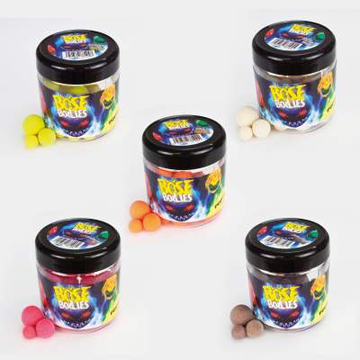 BAT-Tackle Böse Boilies Pop Ups Pop-Up Boilie 50g - 15mm - Krill - fluo orange