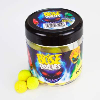 BAT-Tackle Böse Boilies Pop Ups, 50g - 15mm - Scopex - fluo yellow