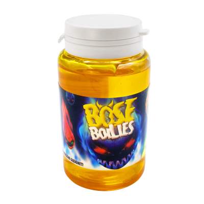 BAT-Tackle Böse Boilies Dip Flüssig Lockstoff, 150ml - Banana & Toffee - yellow