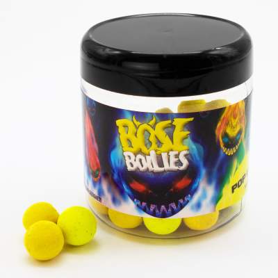 BAT-Tackle Böse Boilies Pop Ups, 50g - 15mm - Toasted Almond - fluo light yellow