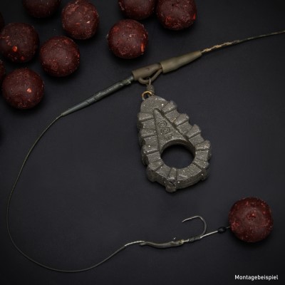 BAT-Tackle Böse Boilies 500g - 18mm - Thrill Krill - red brown