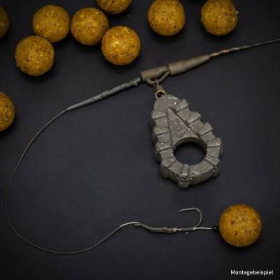 BAT-Tackle Böse Boilies 500g - 18mm - Sexy Scopex - dark yellow