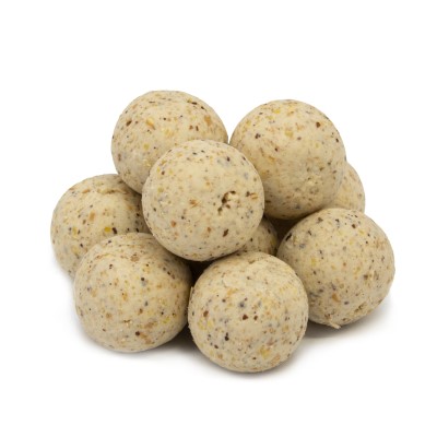 BAT-Tackle Böse Boilies 500g - 18mm - Peach & Cream - snow white