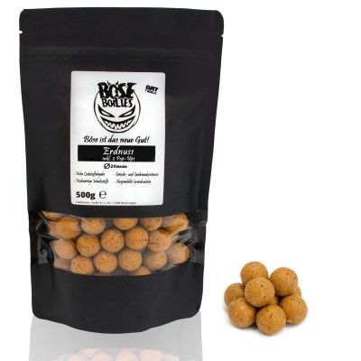 BAT-Tackle Böse Boilies 500g - 20mm - Erdnuss