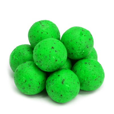 BAT-Tackle Böse Boilies Hanf-Serie 500g - 16mm - Fruity Lime - Leuchtgrün