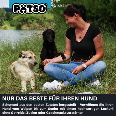 PÄTSO Hunde Snack, 500g - Huhn + Lachs - Soft Bone