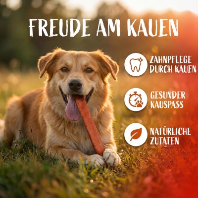 PÄTSO Hunde Kaustange 16 Stück - Rind