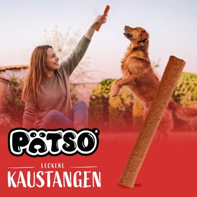PÄTSO Hunde Kaustange 16 Stück - Rind