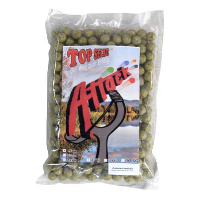 Top Secret Attack Boilies Pistsazie-Cannabis 16mm grün 1 kg