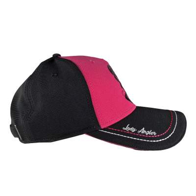 Hotspot Design Cap Lady Angler, Gr. uni - schwarz/pink