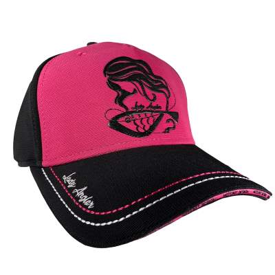 Hotspot Design Cap Lady Angler Gr. uni - schwarz/pink