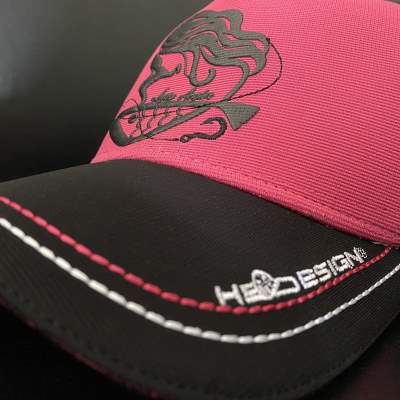 Hotspot Design Cap Lady Angler Gr. uni - schwarz/pink