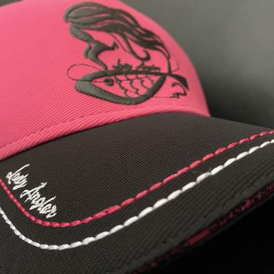 Hotspot Design Cap Lady Angler Gr. uni - schwarz/pink