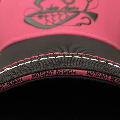 Hotspot Design Cap Lady Angler Gr. uni - schwarz/pink