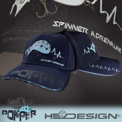 Hotspot Design Cap Popper Gr. uni - blau