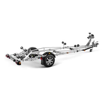 Brenderup Premium X-Line 181300B SRX Boat Trailer, 1300kg - Nutzlast 1000kg